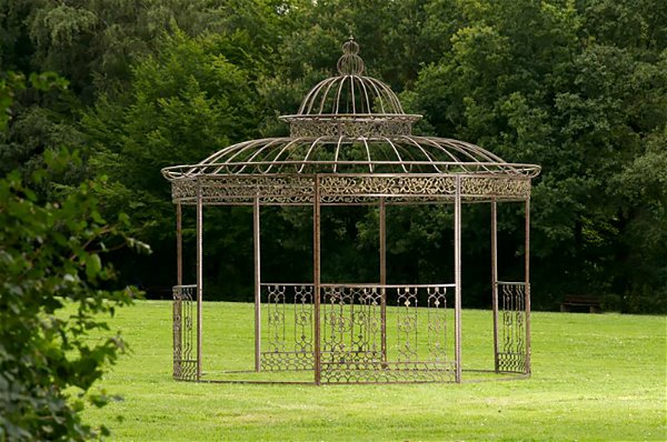 Luxus Pavillon Romantik rund 350 cm